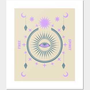 Free Spirit clairvoyance Posters and Art